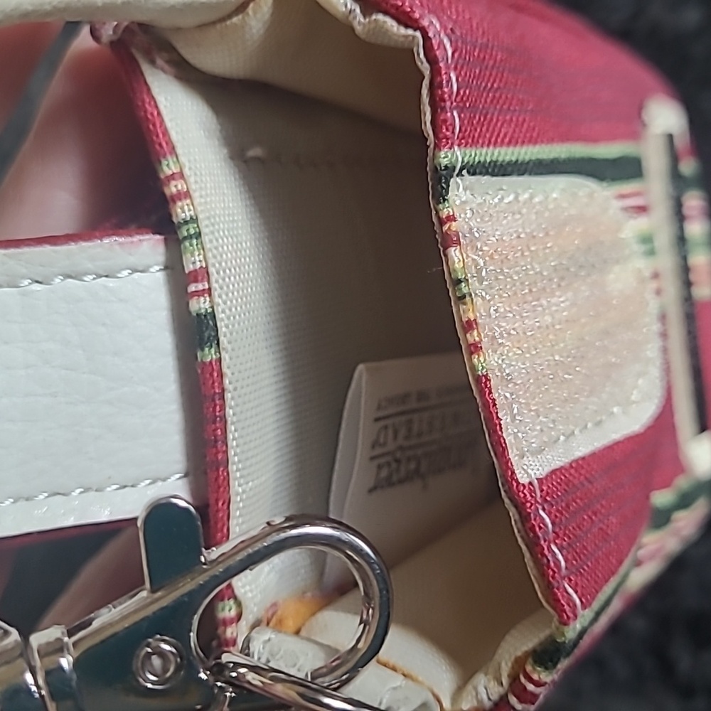 Longaberger Striped ID/Hand Sanitizer Holder - Picture 8 of 13